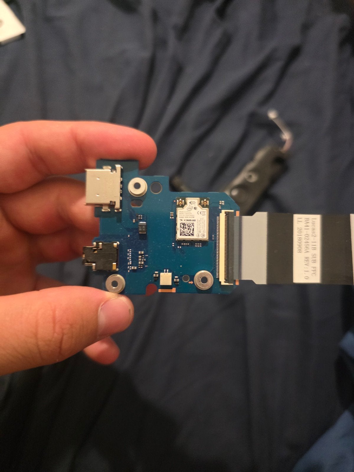 USB-C en Audio Jack Poort PCB voor DJI Drone, Ophalen of Verzenden, Zo goed als nieuw