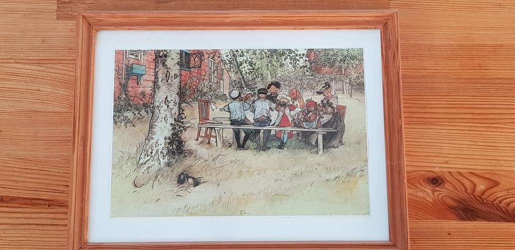 Te koop: Leuke oude prent voor in kinderkamer, Verzamelen, Foto's en Prenten, Gebruikt, Prent, Kind, Voor 1940, Ophalen of Verzenden