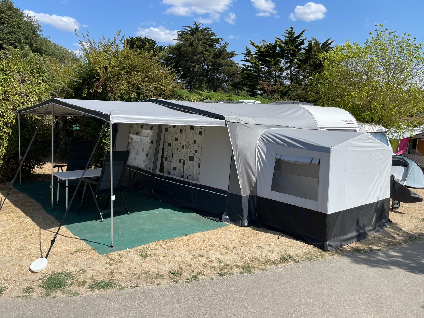 Home-Car Racer 45 Spirit incl. voortent, luifel, mover, Caravans en Kamperen, Home-car, Luifel, Omvormbare zithoek, Rondzit