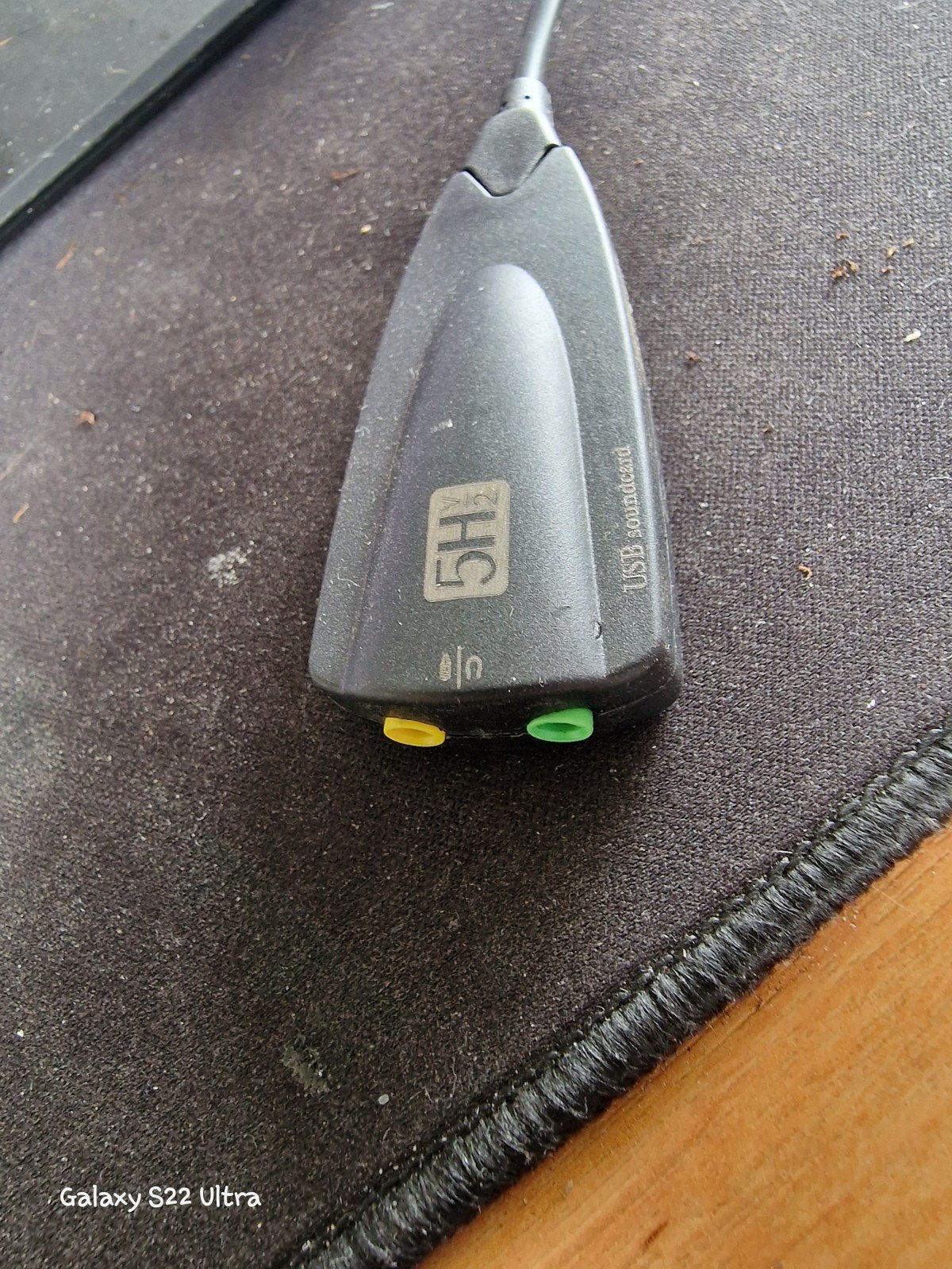 USB Soundcard 5H Extern, Ophalen of Verzenden, Zo goed als nieuw, Extern, Onbekend