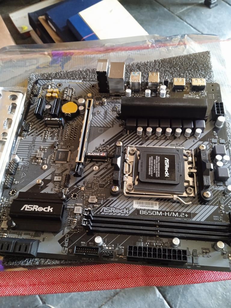 ASRock B650M-H/M.2+ moederbord, Ophalen of Verzenden