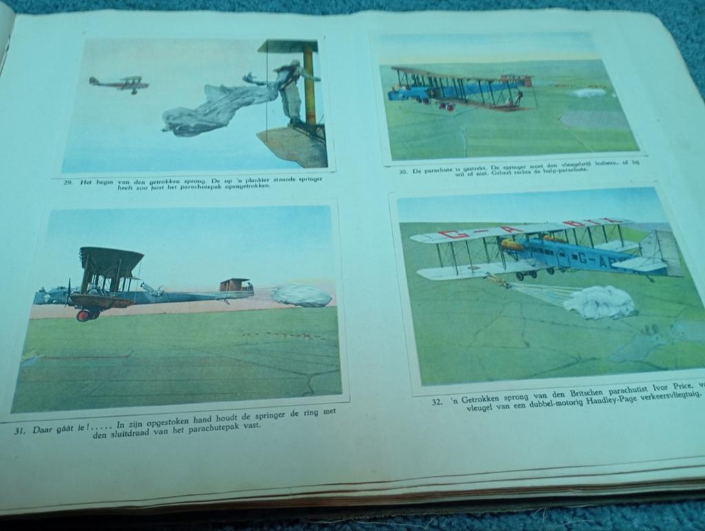 Vintage Atria Luchtvaart album Henri Hegener 1936, Ophalen of Verzenden, Gelezen