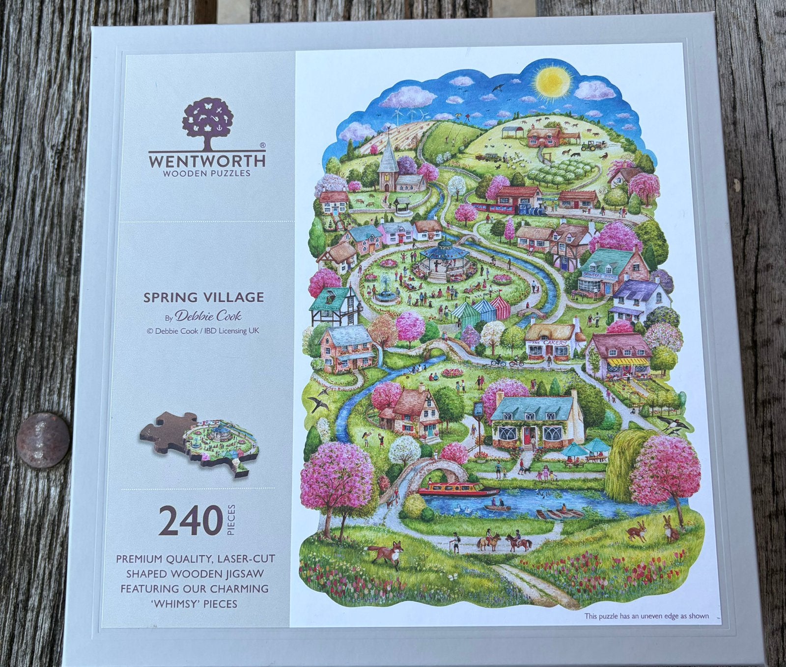 Wentworth legpuzzel Spring Village, Verzenden, Minder dan 500 stukjes, Zo goed als nieuw, Legpuzzel