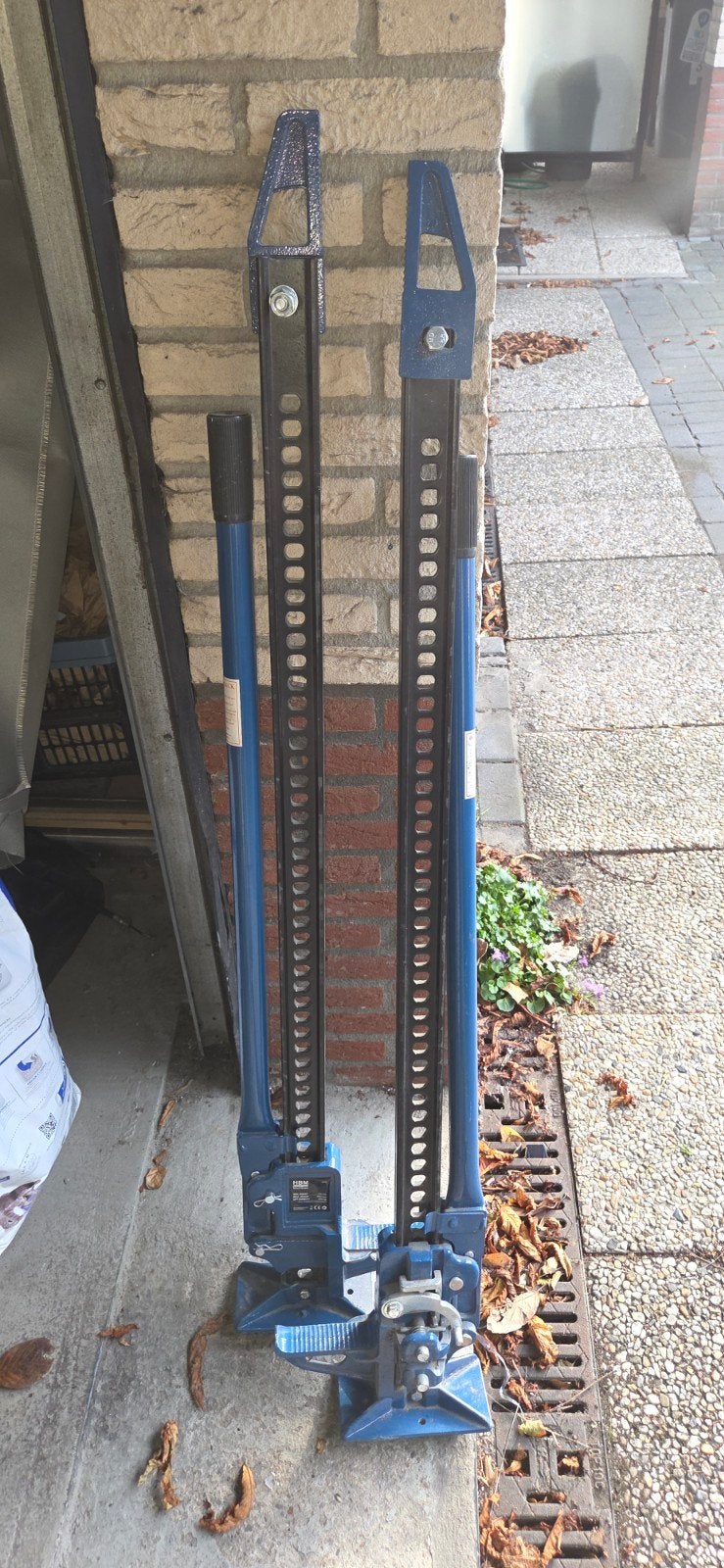 2x HBM Boerenkrik / Kelderwinch - Ook per stuk te koop, Ophalen, Manueel, Garagekrik