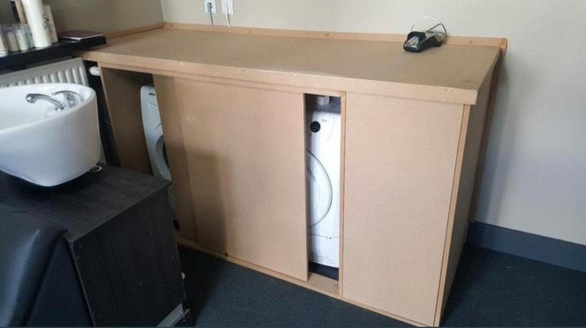 wasmachine ombouw witgoed ombouw op maat gemaakt, Ophalen of Verzenden, Nieuw