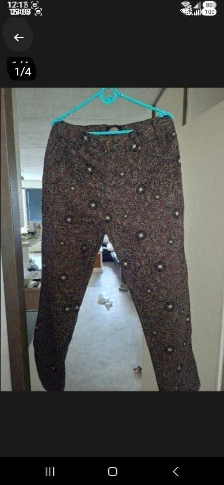 Dickies Paisley Broek - Topkwaliteit en dockers blouse!!!!!!, Ophalen, Zo goed als nieuw, Bruin, Dickies