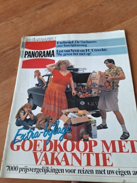 Panorama 1982 Miss Julie Ege Toni Boltini Leo van Veen, Verzenden, 1980 tot heden, Nederland, Tijdschrift