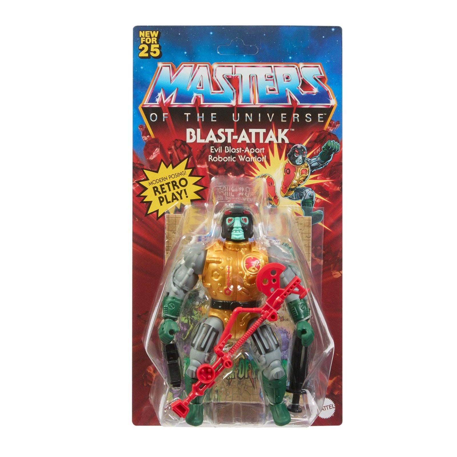 Masters of the Universe Blast-Attak Actiefiguur, Ophalen of Verzenden, Nieuw