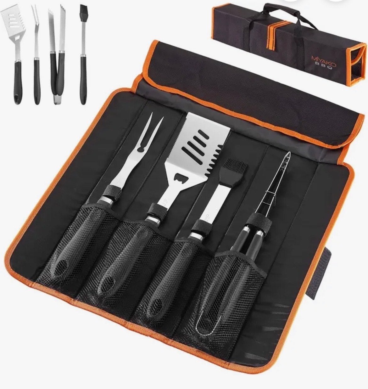 BBQ Gereedschap Set + spiezen, Ophalen, Nieuw