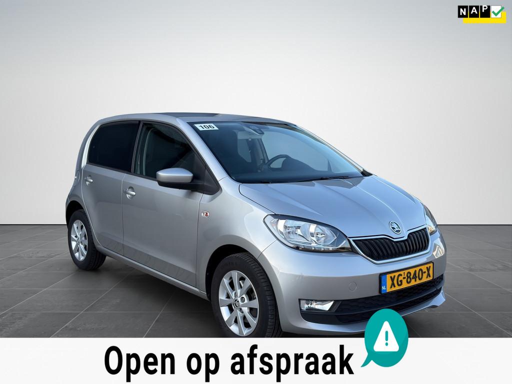 Skoda Citigo 1.0 Greentech Style Airco|Cruise|Bluetooth|NAP, Voorwielaandrijving, Gebruikt, Euro 6, 60 pk