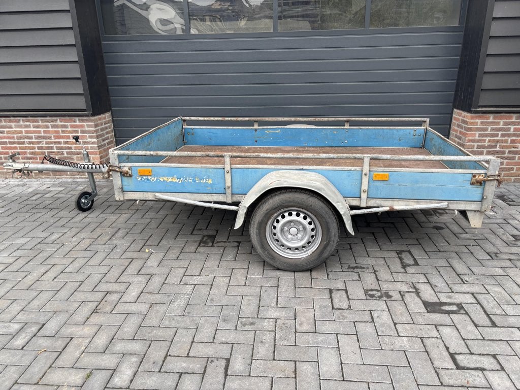 Enkelasser aanhanger aanhangwagen bakwagen 1000 kg as, Gebruikt