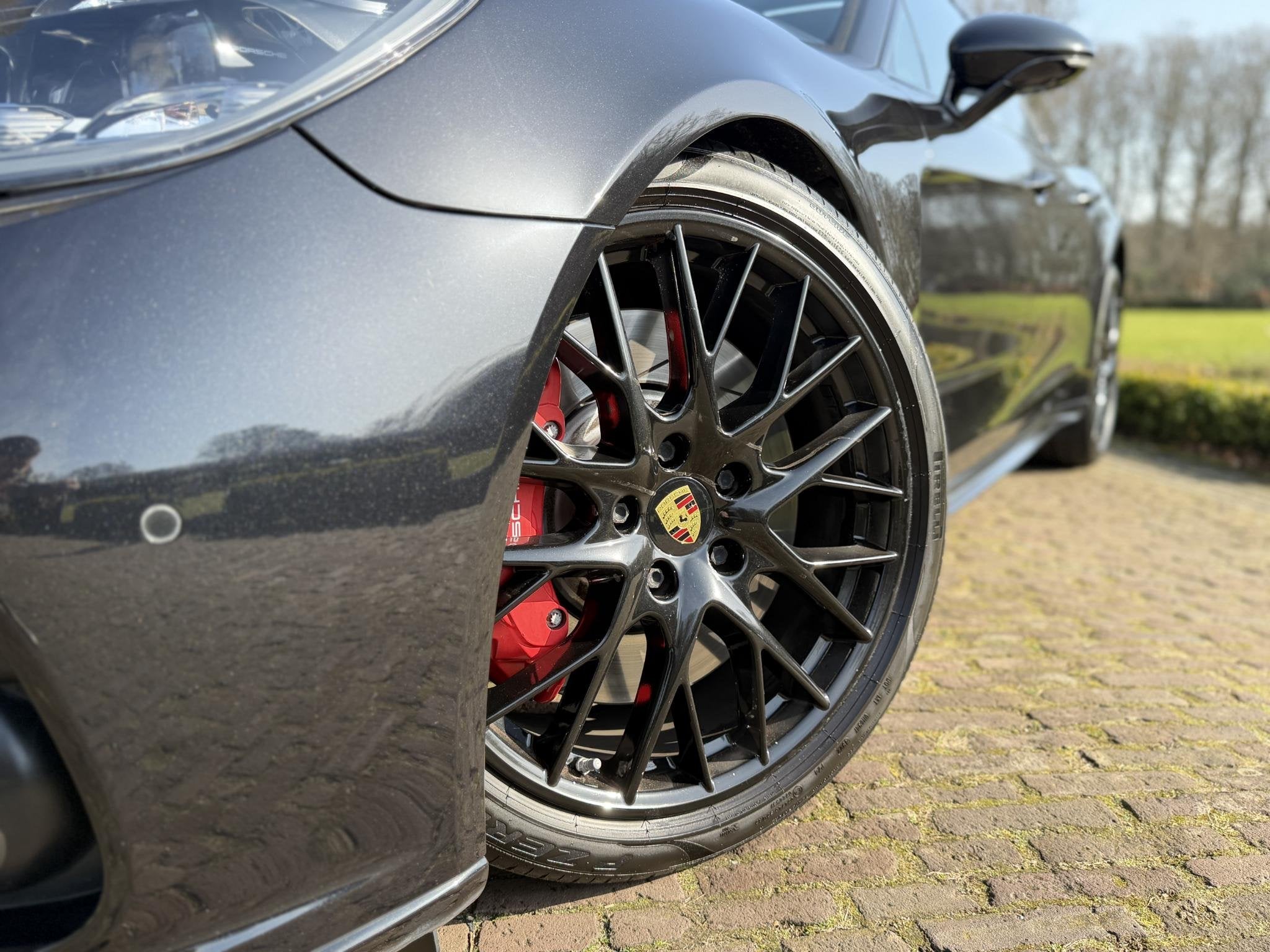 Porsche Panamera 4.0 Turbo | Sport Chrono | Stoelventilatie/, Auto's, Automaat, Gebruikt, 4 stoelen, Zwart