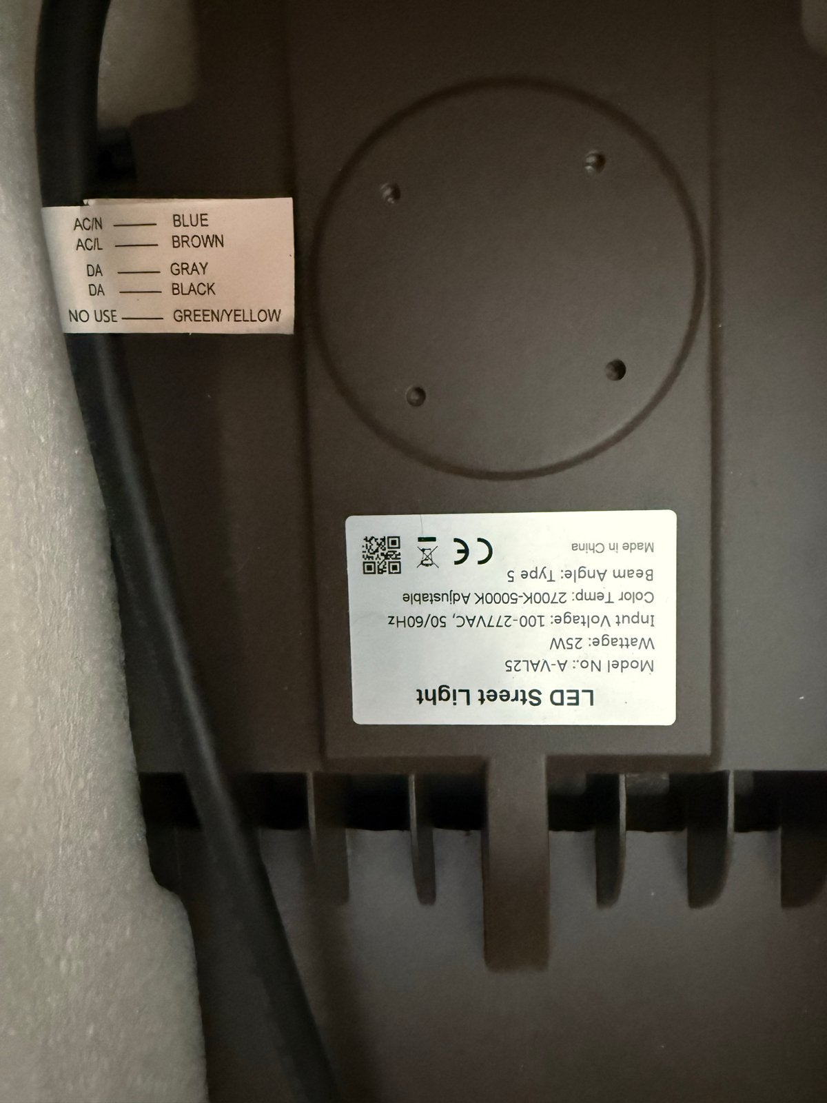 LED Straatverlichting 25W - Model A-VAL25, Ophalen of Verzenden, Nieuw, Overige typen