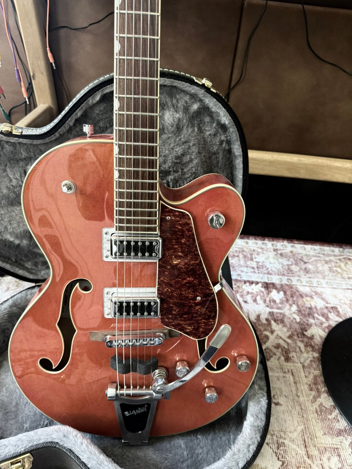 Gretsch 5420T + pedalboard (strymon, boss, en meer), Ophalen, Zo goed als nieuw, Solid body, Overige merken