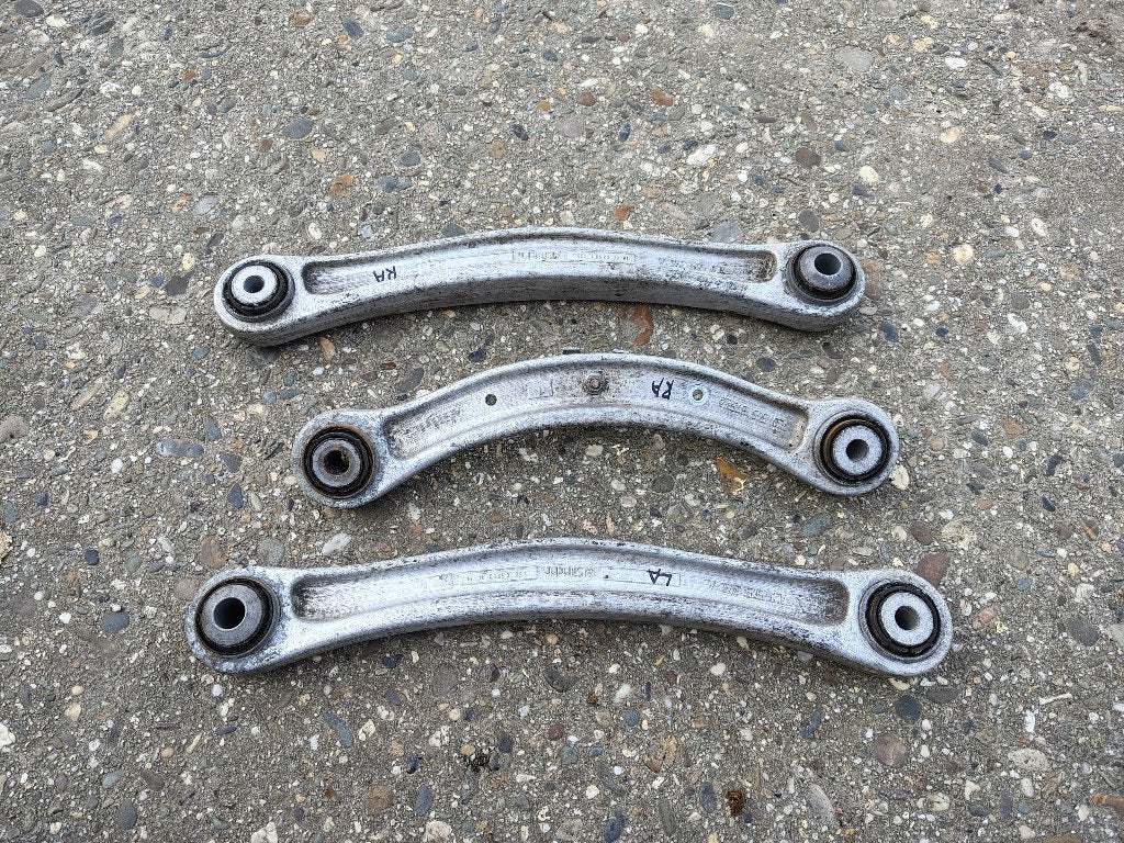3x Draagarmen/ Achter Porsche Cayenne S /955 / 4.5i (2003), Auto-onderdelen, Verzenden, Gebruikt, Porsche