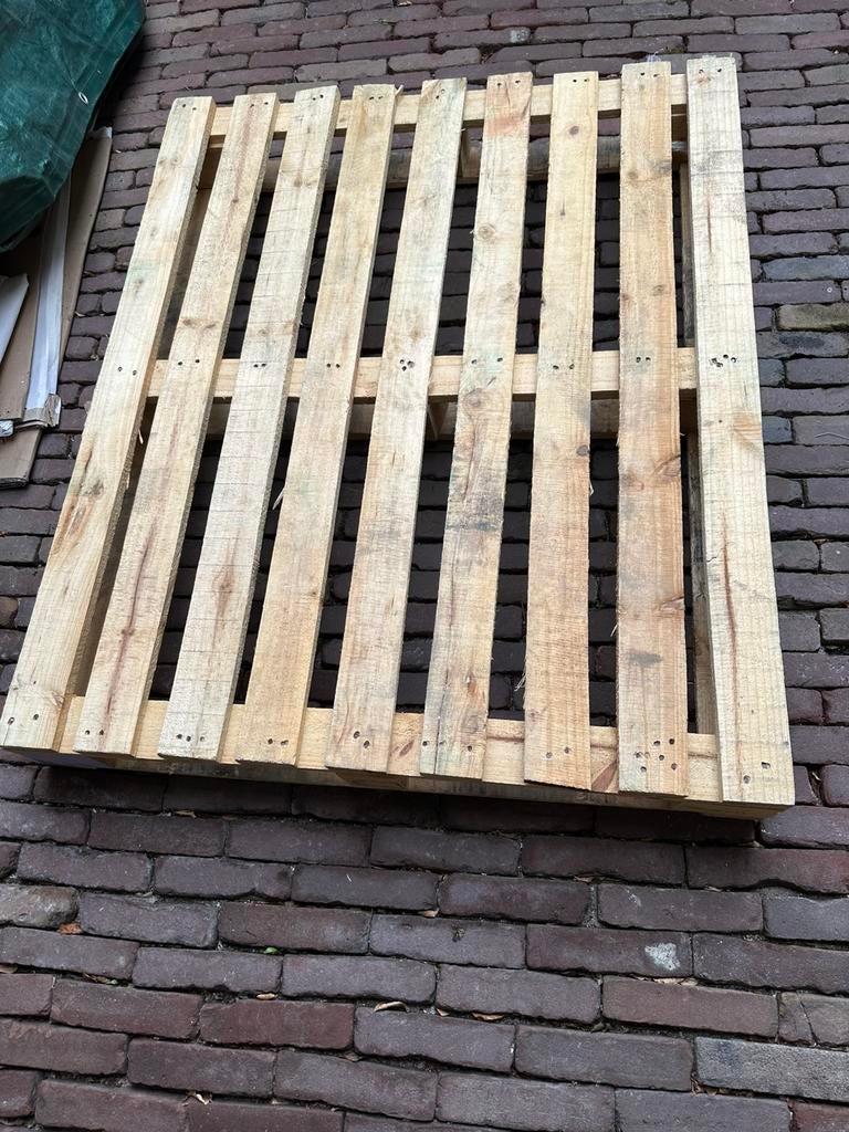 Gratis pallet, Ophalen, Gebruikt, 50 mm of meer, Minder dan 200 cm