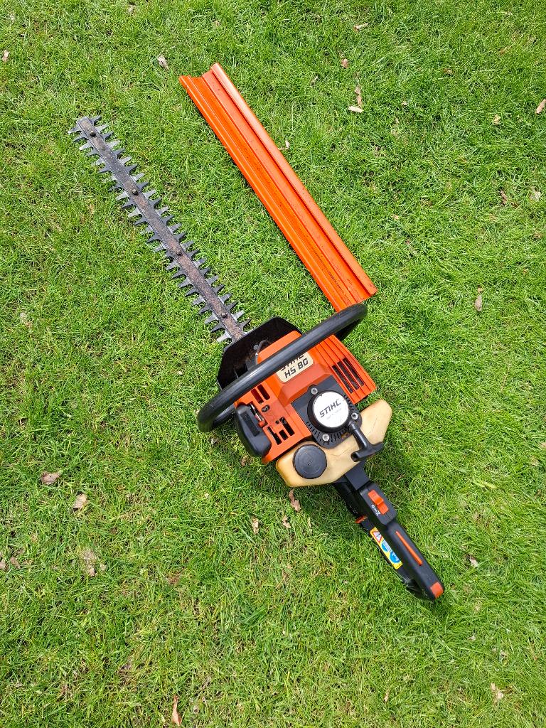 Stihl HS 80 heggenschaar, Tuin en Terras, Heggenscharen, Ophalen, Gebruikt, Benzine, Stihl