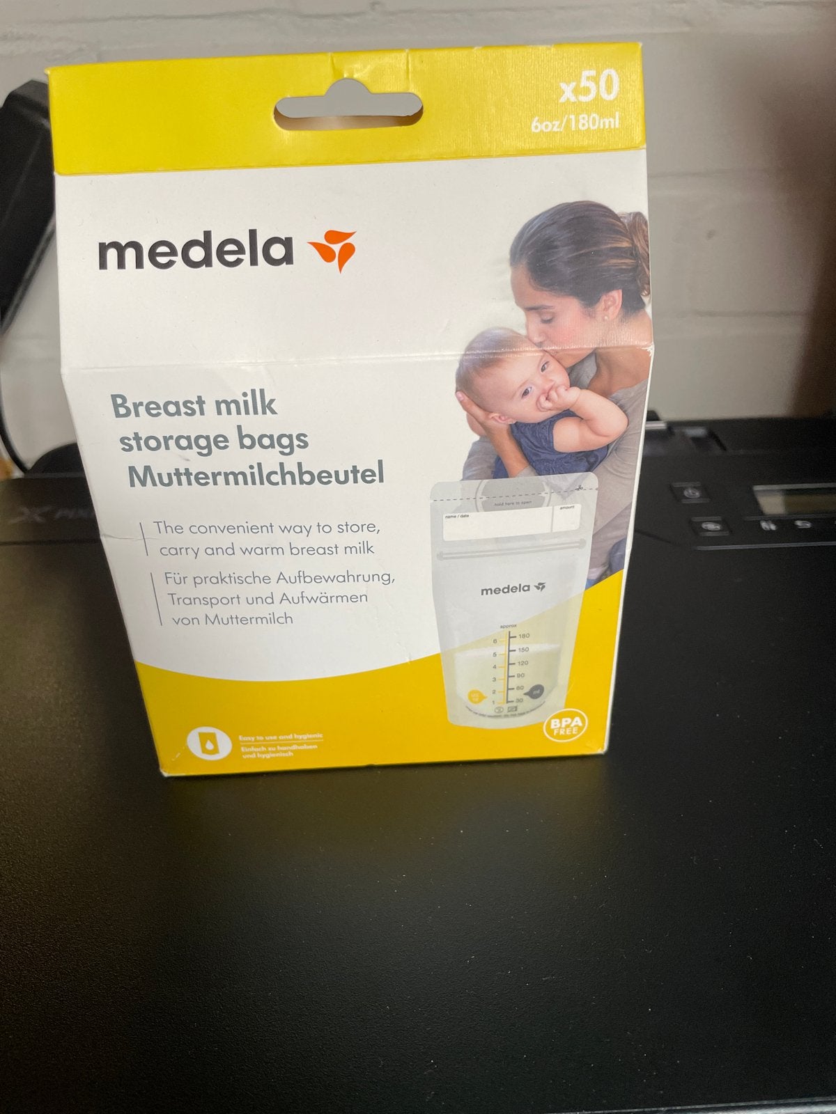 Medela Moedermelk Bewaarzakjes - 50 stuks, 180ml, Medela, Bewaarbakje, Nieuw, Ophalen of Verzenden