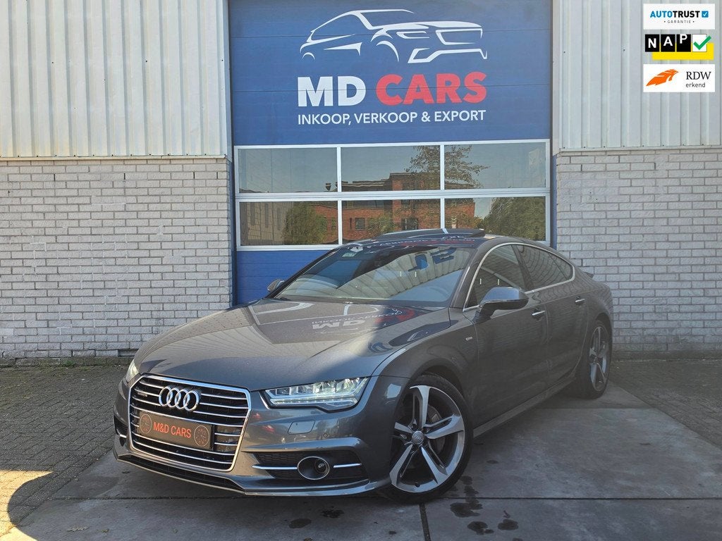 Audi A7 Sportback 3.0 TFSI quattro Pro Line S NAP/SCHUIFDAK/, Auto's, Audi, Gebruikt, 2995 cc, 4 stoelen, Bedrijf