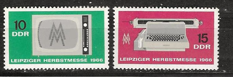 DDR 1204-1205 pf, Ophalen of Verzenden, DDR, Postfris
