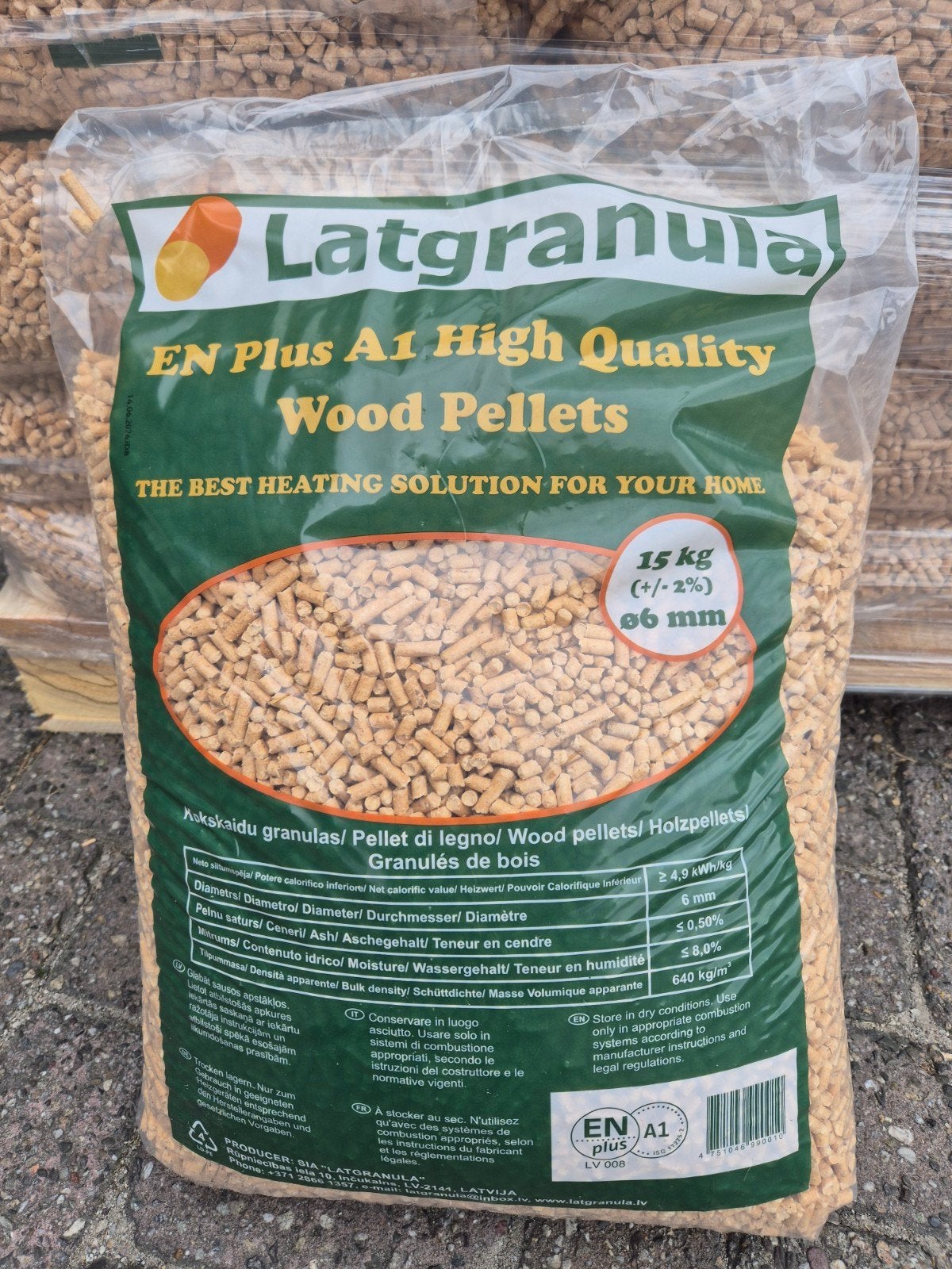 Tekoop zakken houtpellets, naaldhout, A1 EN+ goede kwaliteit, Minder dan 3 m³, Ophalen of Verzenden