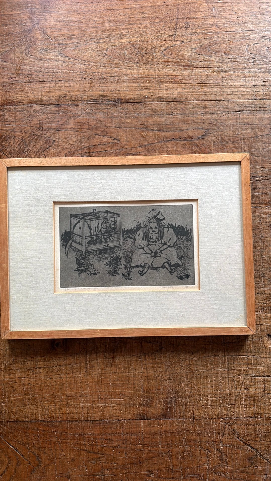 Oude ets, Antiek en Kunst, Kunst | Etsen en Gravures, Ophalen of Verzenden