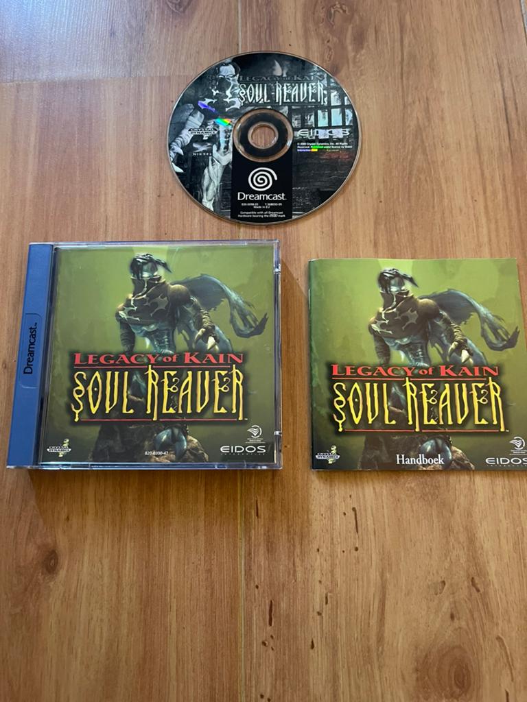 Legacy of Kain Soul Reaver CIB voor de Sega DreamCast, Ophalen of Verzenden, Zo goed als nieuw, Met 1 controller, Mega Drive