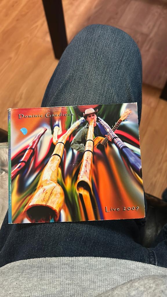 Dominic Gaudious - Live 2009 CD (Didgeridoo & Gitaar), Cd's en Dvd's, Ophalen of Verzenden, Gebruikt