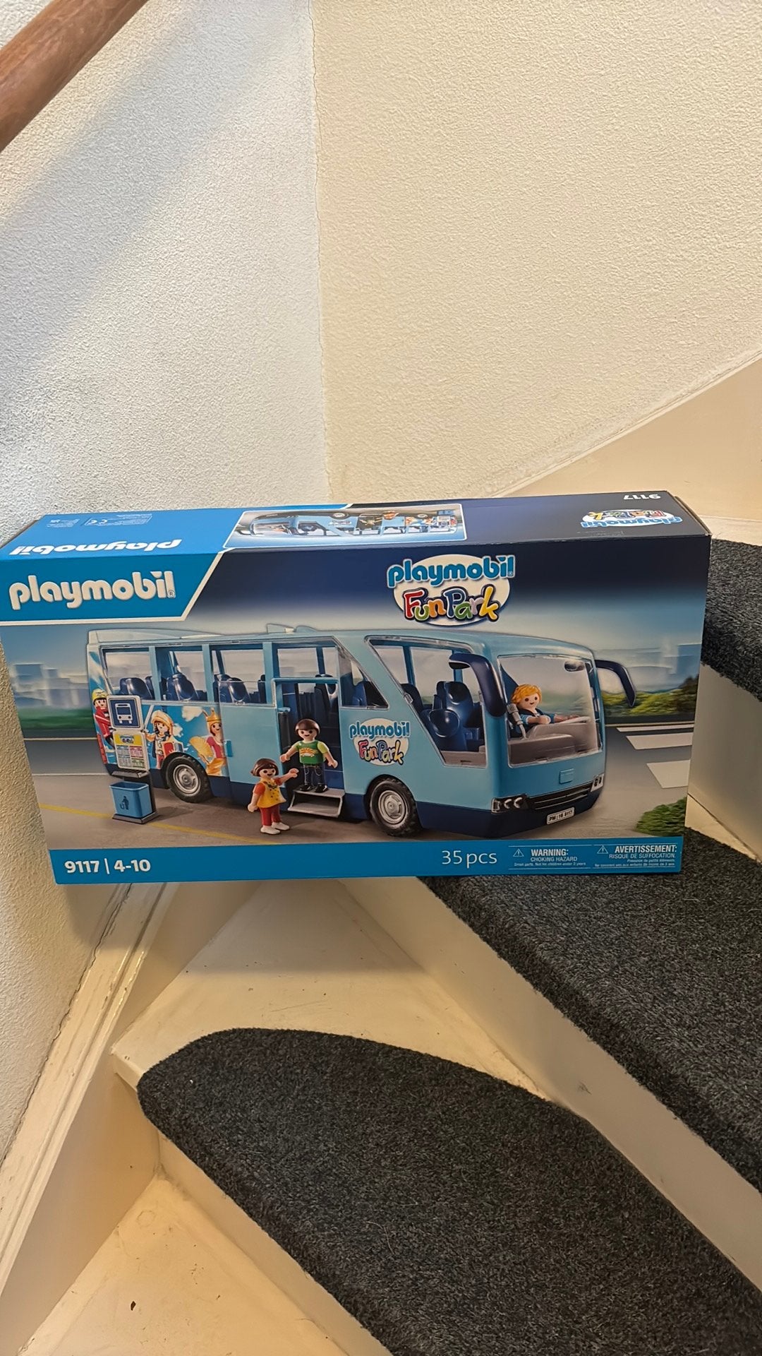 Playmobil Bus nr 9117 nieuw, Kinderen en Baby's, Speelgoed | Playmobil, Complete set, Voertuig, Nieuw, Ophalen of Verzenden