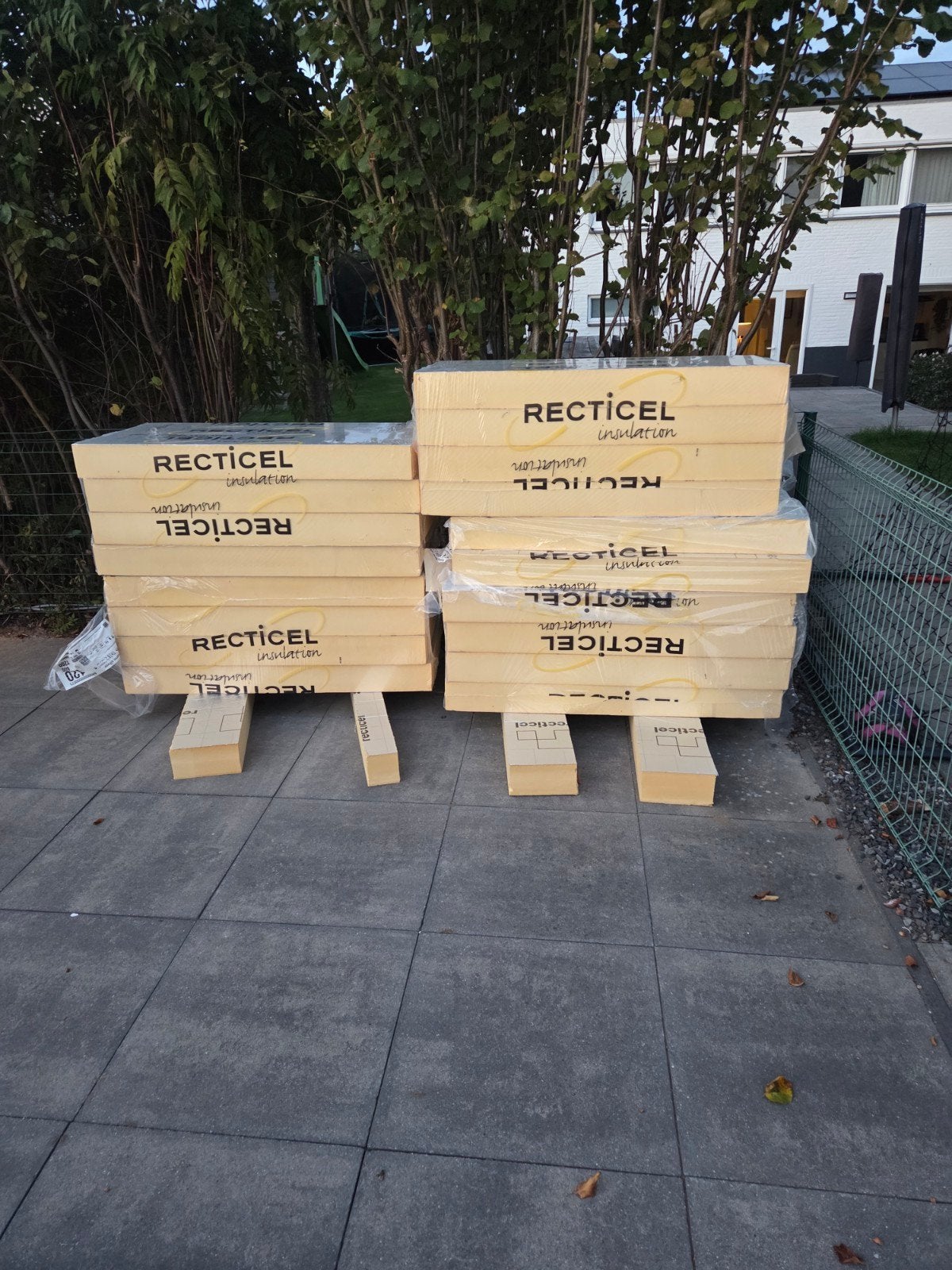 Recticel Dakisolatie - 4 Pakken en 2 Platen, Doe-het-zelf en Verbouw, Ophalen of Verzenden, Nieuw, Hardschuim (Pir), Dakisolatie