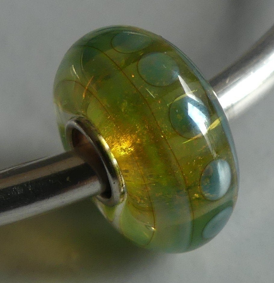 Elfbeads: GEEL-BLAUW-GROENE BEAD  **NIEUW**, Overige merken, -, Verzenden, -