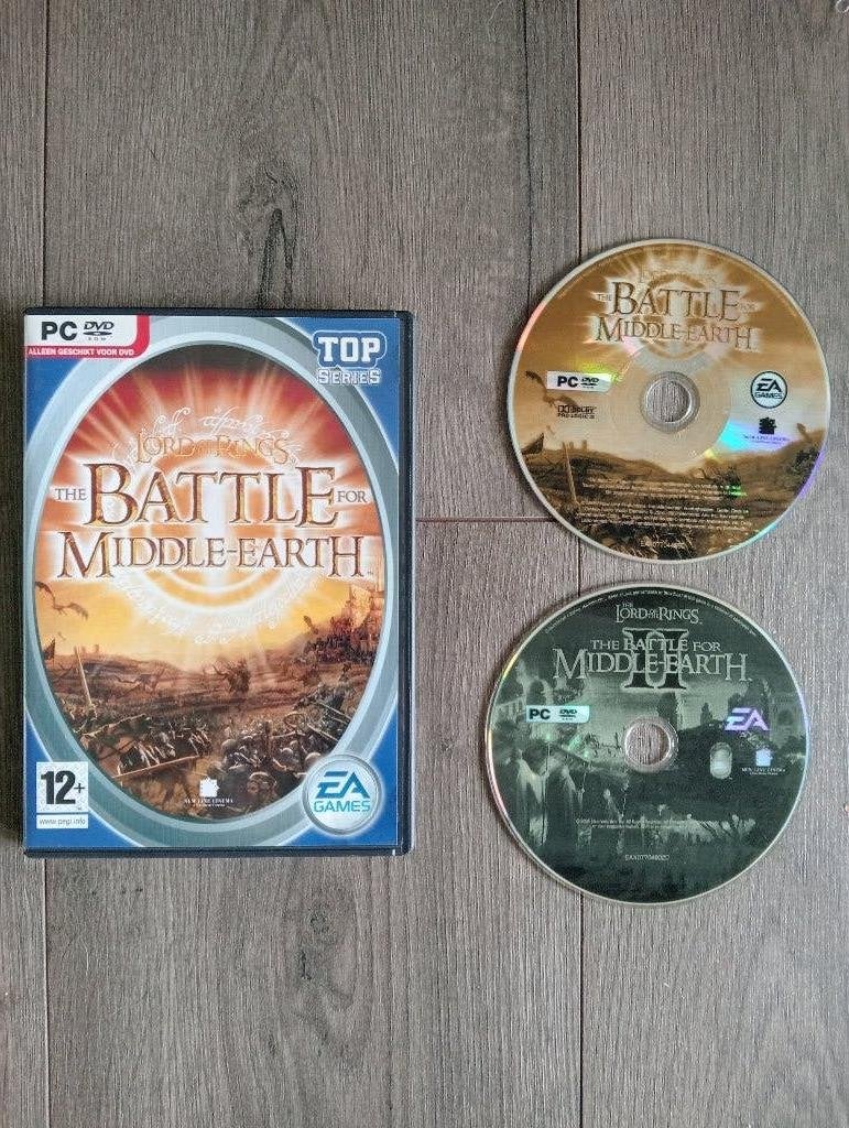 Lord of the rings battle for Middle earth 1 en 2, Ophalen of Verzenden, Zo goed als nieuw, Spel