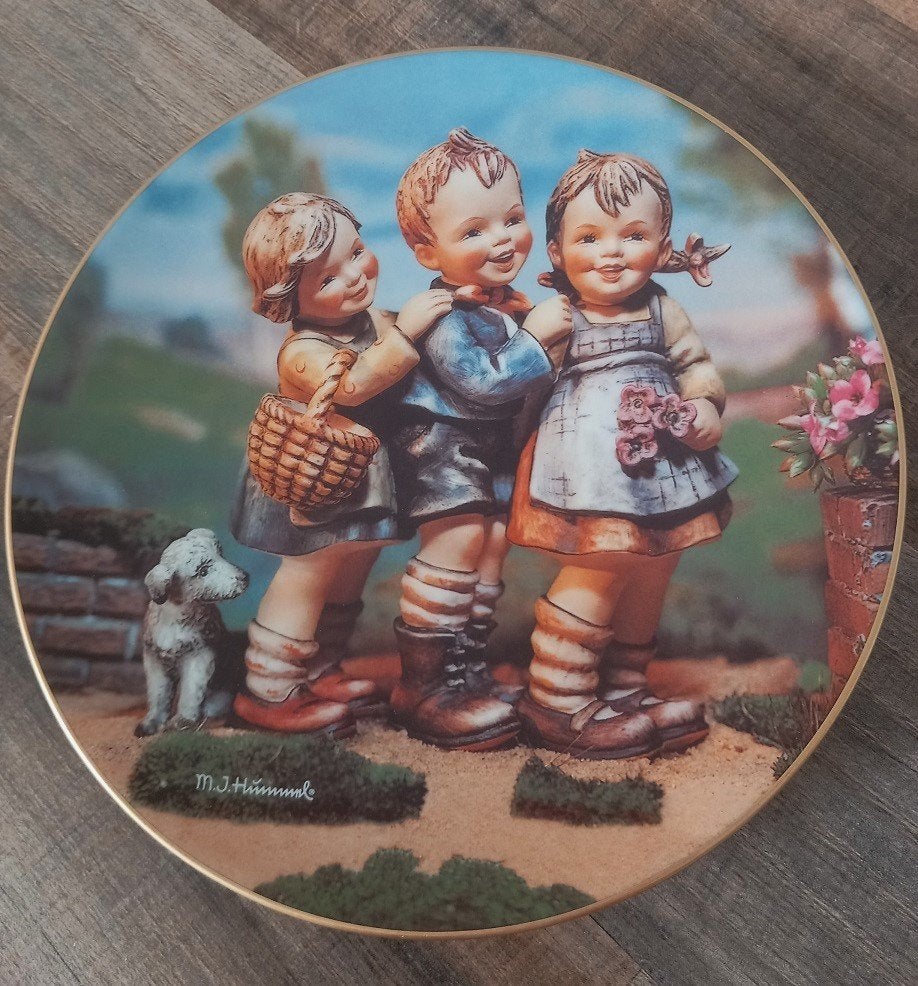 goebel Hummel wandbord 1723A ,962A, Ophalen of Verzenden
