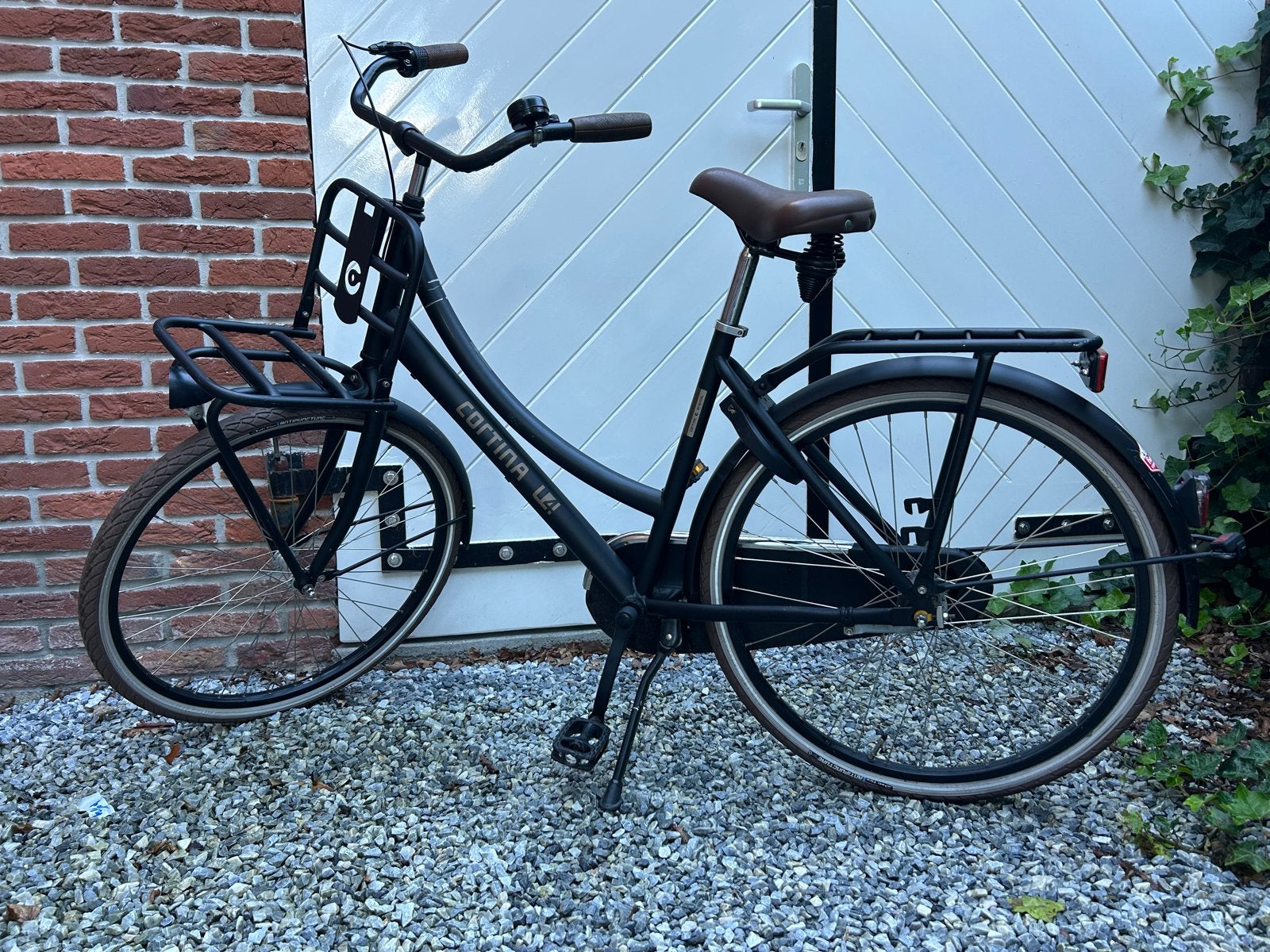 Cortina U4 Transport Mini RN3 - 26 inch - Jet Black Mat, Terugtraprem, Gebruikt, 47 tot 50 cm, Versnellingen