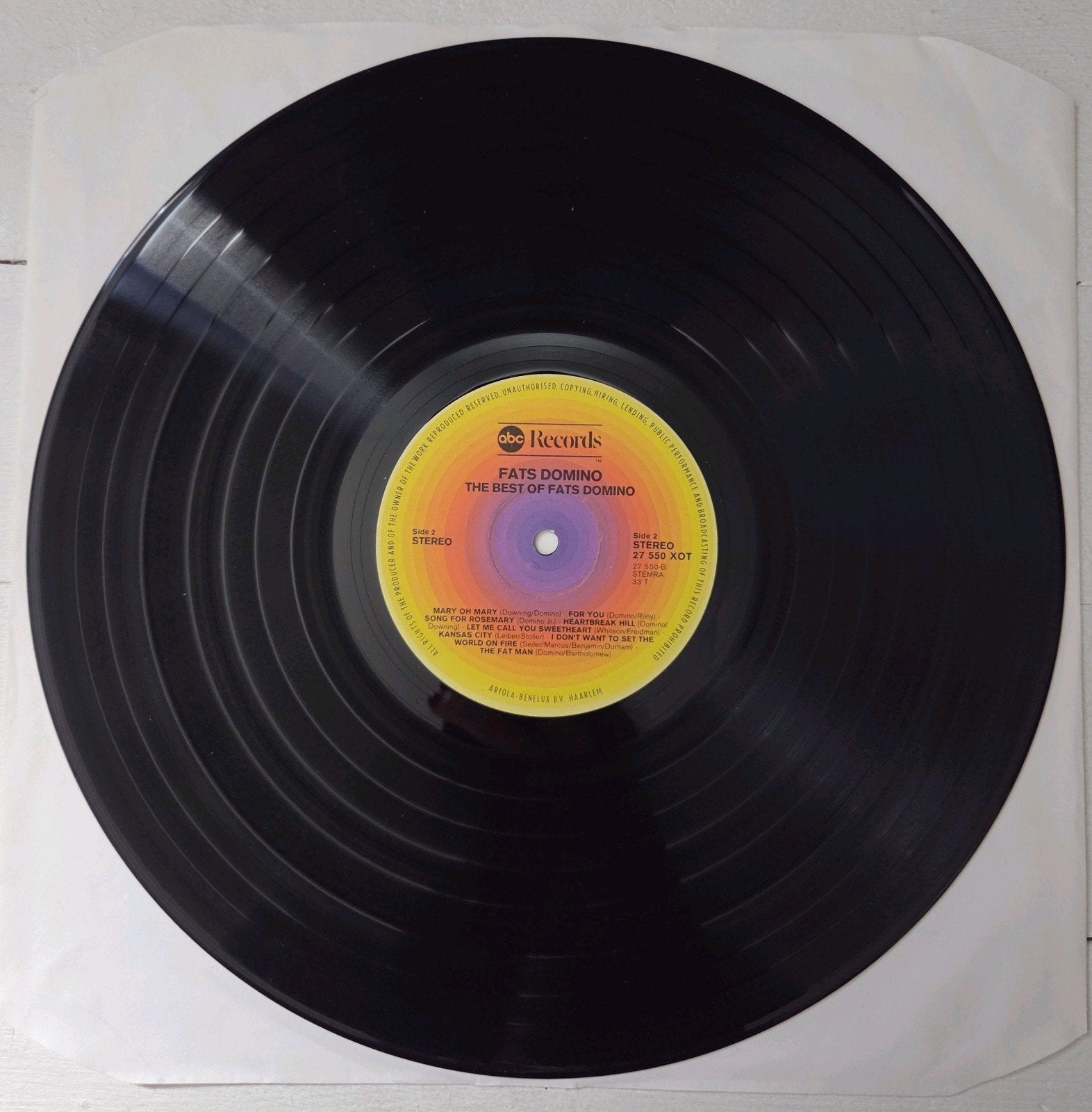 Fats Domino - The Best Of Fats Domino LP, LP, Gebruikt, Pop, Ophalen of Verzenden