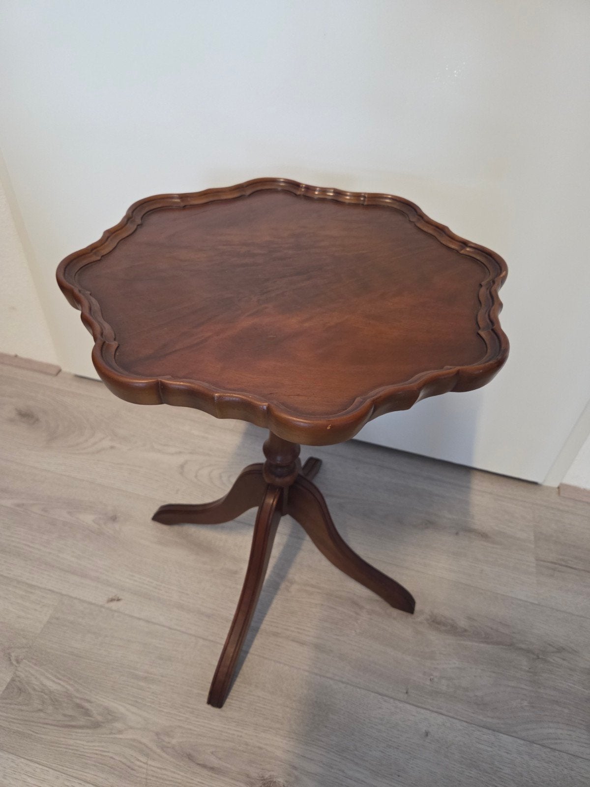 Antiek engels bijzettafeltje, Ophalen, Rond, Minder dan 55 cm