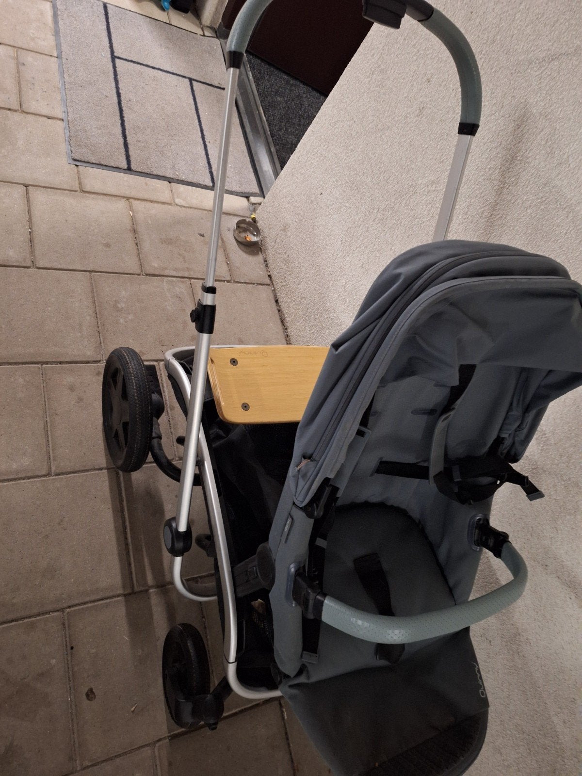 Quinny kinderwagen Hubb met reiswieg, parasol en 2e zitje, Kinderen en Baby's, Ophalen, Gebruikt, Quinny, Combiwagen