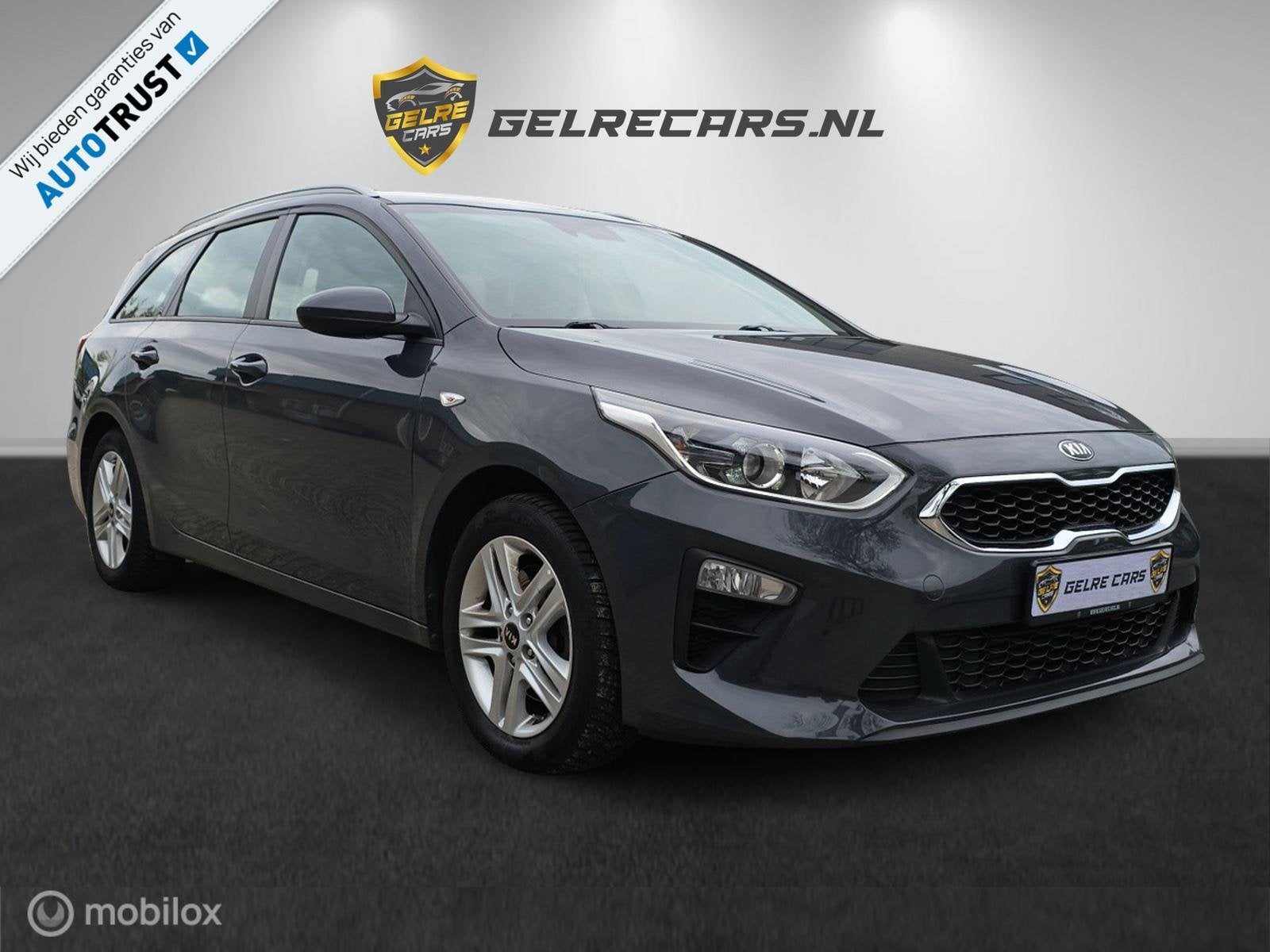 Kia Ceed Sportswagon 1.0 T-GDi DynamicPlusLine TOPSTAAT !, Voorwielaandrijving, Stof, Gebruikt, Zwart