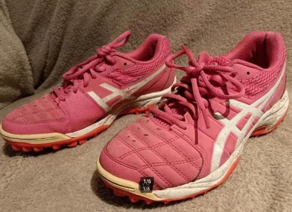 Asics gel lethal field hockeyschoenen maat 37 (23cm), Sport en Fitness, Hockey, Gebruikt, Schoenen, Ophalen of Verzenden