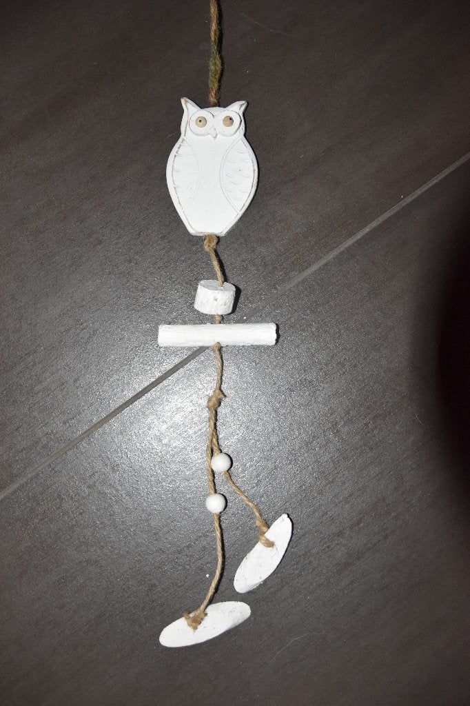 Uiltje hanger, Wandhanger, Hout, 5 cm, Zo goed als nieuw