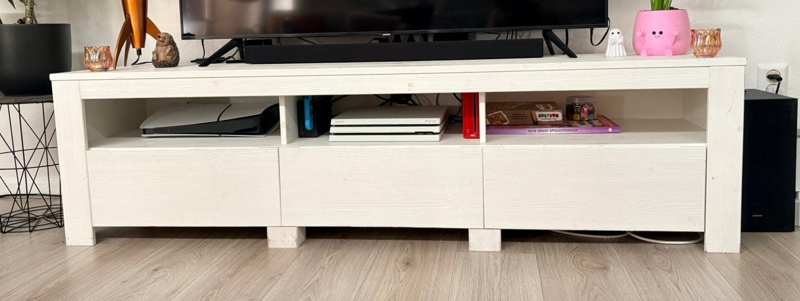 Tv meubel, Ophalen, Gebruikt, 25 tot 50 cm, Minder dan 100 cm