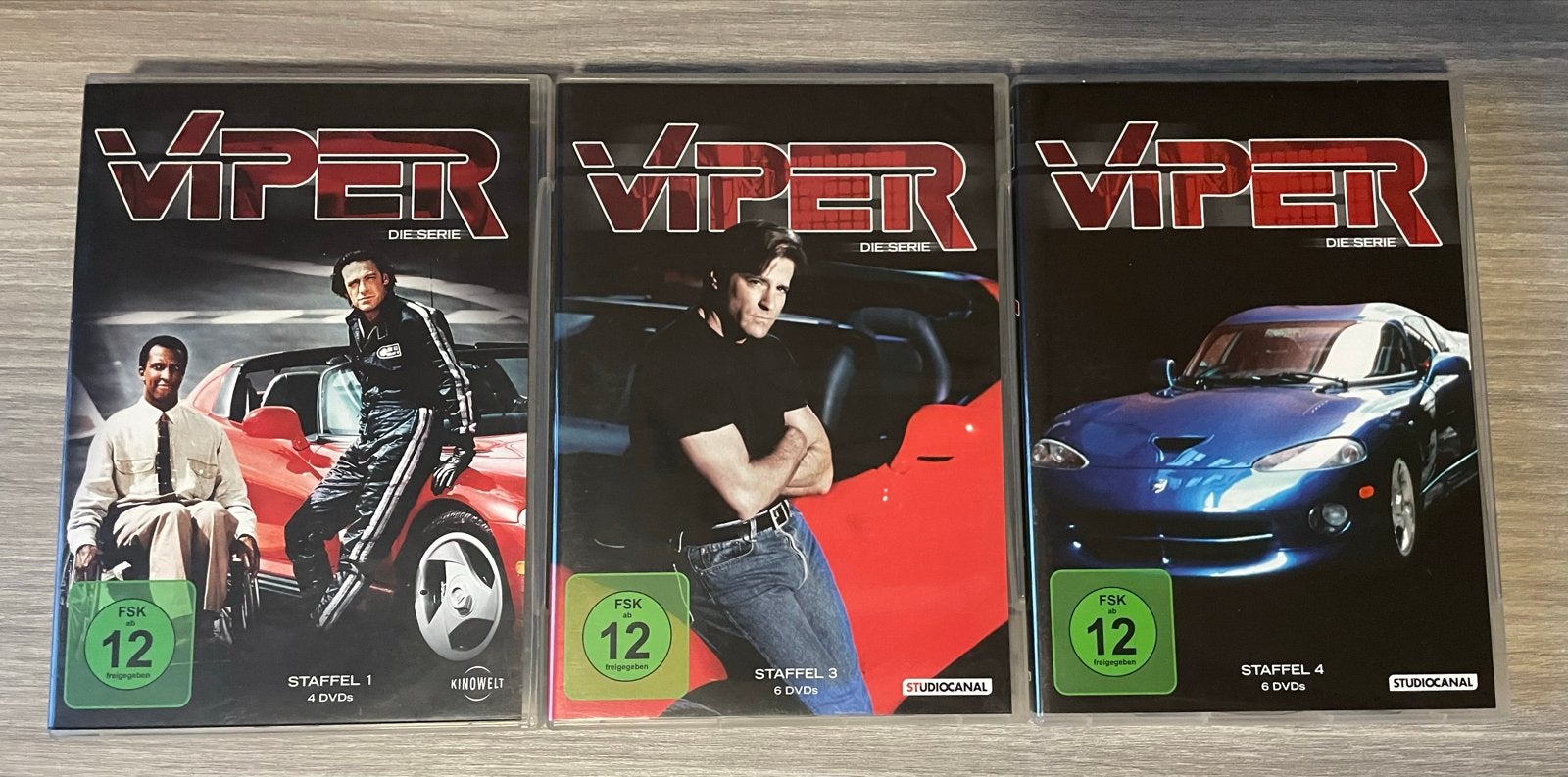 Viper - De Serie: Seizoen 1, 3 & 4 (Duitse Import), Import, Duits, Actie en Avontuur, Vanaf 12 jaar