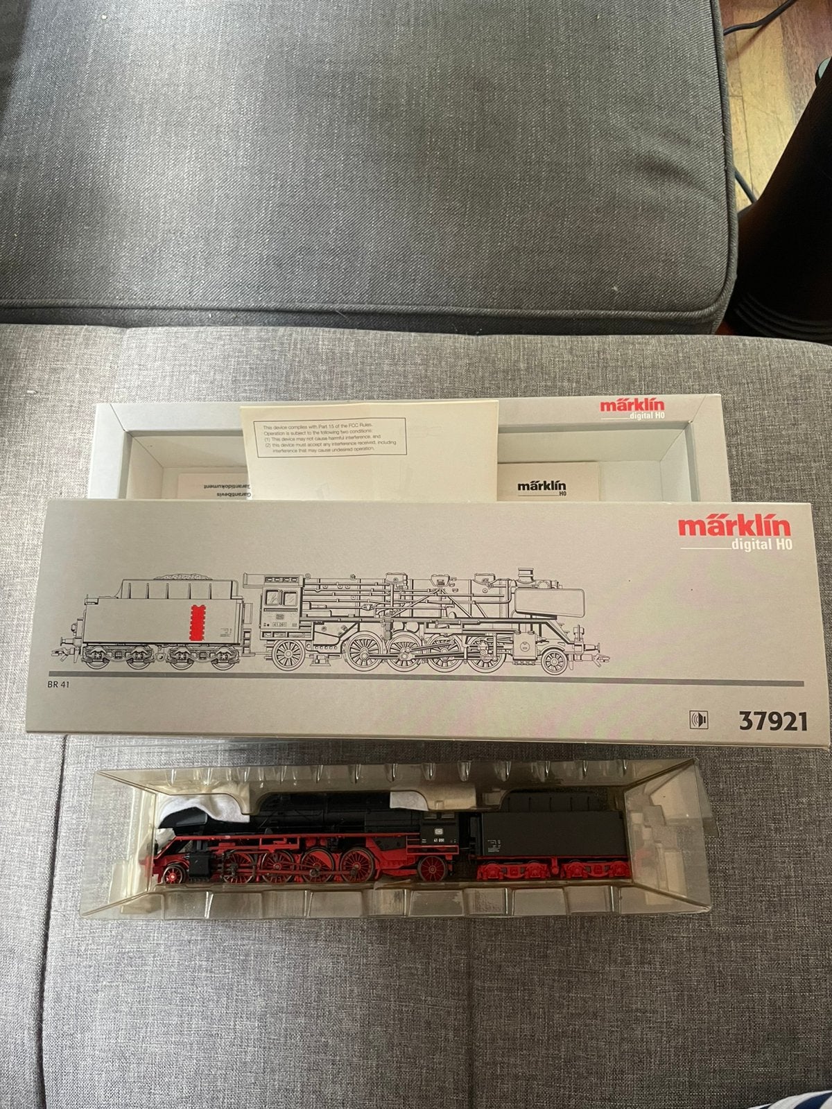 Marklin 37921 FX Sound BR 41 stoomlok nieuwstaat, Wisselstroom, Wagon, Ophalen of Verzenden, Zo goed als nieuw