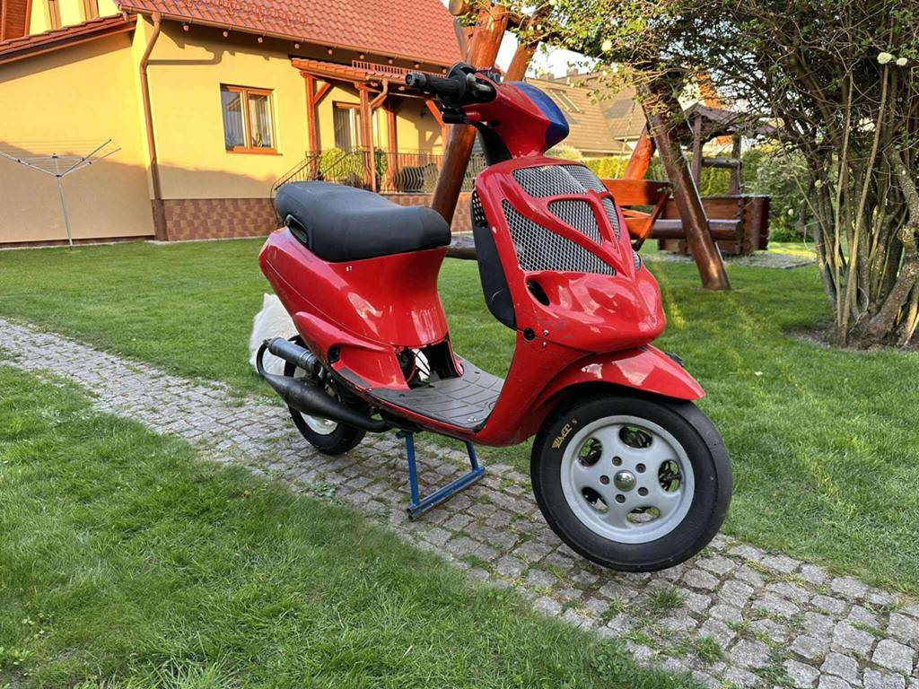 Unieke kappenset Piaggio Zip SP98 – zeldzaam, Ophalen, Gebruikt, Zip