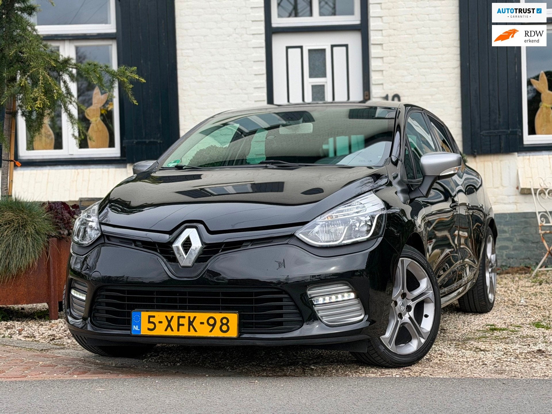 Renault Clio 1.2 GT|Automaat|Clima|Cruise|Navi|Goed onderhou, Euro 5, Gebruikt, Zwart, Origineel Nederlands