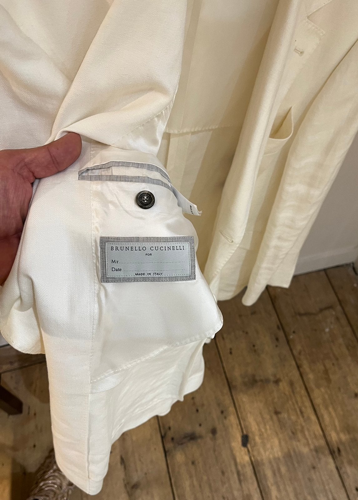 Brunello Cucinelli colbert new, Ophalen of Verzenden, Zo goed als nieuw, Maat 56/58 (XL)