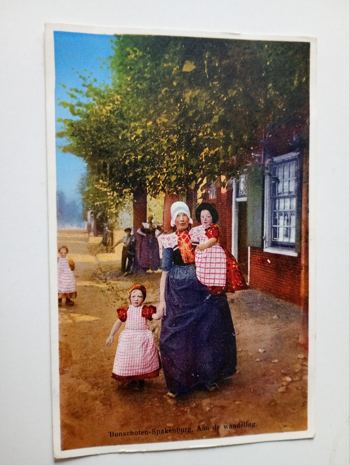Bunschoten Spakenburg Klederdracht 1938, Ophalen of Verzenden, 1920 tot 1940, Gelopen, Utrecht