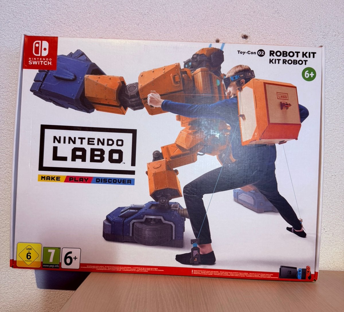Nintendo LABO - Robot Kit - Toy-Con 02 voor Nintendo Switch, Spelcomputers en Games, Puzzel en Educatief, 1 speler, Nieuw, Ophalen of Verzenden