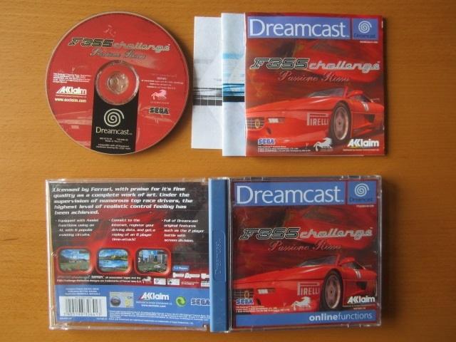 F355 Ferrari Challenge Sega Dreamcast, Spelcomputers en Games, Games | Sega, Zo goed als nieuw, Saturn of Dreamcast, Racen en Vliegen