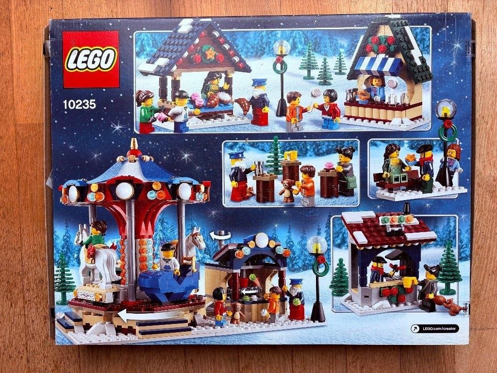 Lego 10235 Winter dorpsmarkt NIEUW, Lego, Inclusief accessoires, Lego, Nieuw